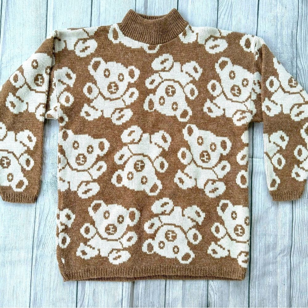 Needles & Yarn| Teddy Bear 🧸 Size S/M - Picture 2 of 5